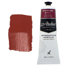 White Smoke Atelier Interactive Artists Acrylic Paint,  Indian Red Oxide S2 80ml Acrylic Paints