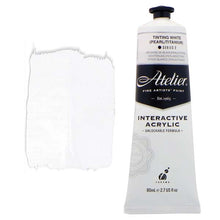 White Smoke Atelier Interactive Artists Acrylic Paint,  Tinting White (Pearl Titanium) S2 80ml Acrylic Paints