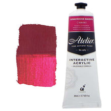 White Smoke Atelier Interactive Artists Acrylic Paint,  Quin Magenta S3 80ml Acrylic Paints