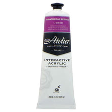 White Smoke Atelier Interactive Artists Acrylic Paint,  Quin Red Violet S3 80ml Acrylic Paints