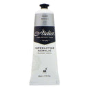 White Smoke Atelier Interactive Artists Acrylic Paint,  Silver S4 80ml Acrylic Paints