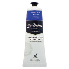 White Smoke Atelier Interactive Artists Acrylic Paint,  Cobalt Blue S6 80ml Acrylic Paints