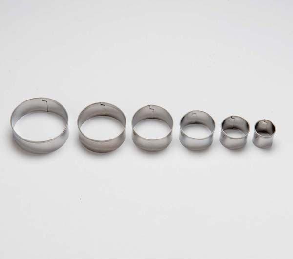 Lavender Sculpey Graduated Circles Cutters,  6pc Modelling Tools & Accessories