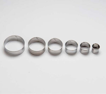 Lavender Sculpey Graduated Circles Cutters,  6pc Modelling Tools & Accessories