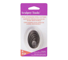 Lavender Sculpey Graduated Oval Cutters,  6Pcs Resin Moulds