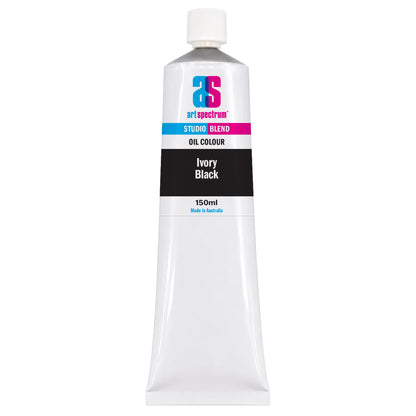 Lavender AS Studio Blend Oil, 150ml, Ivory Black Oil Paint