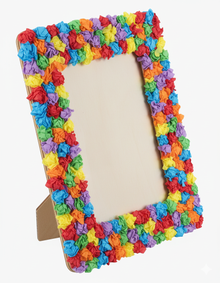 White Smoke Wood Picture Frame 6Pc Kids Craft Basics