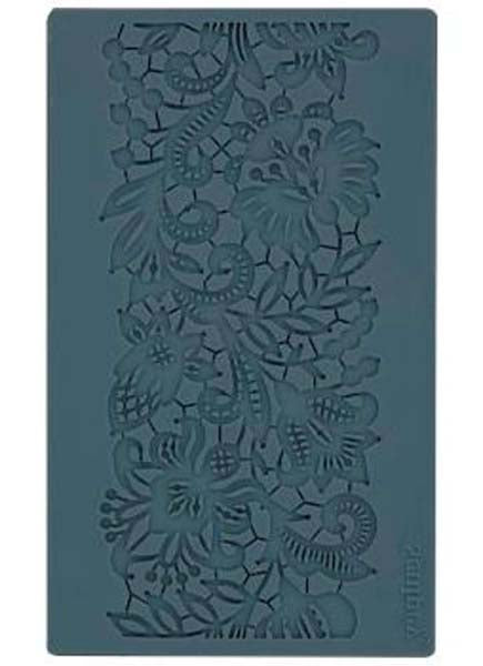 Dark Slate Gray Sculpey Bakeable Silicone Mold, Lace Resin Moulds