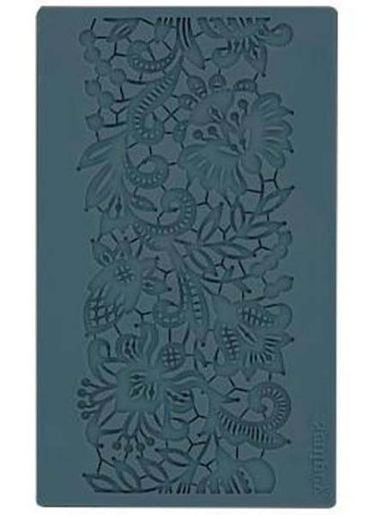 Dark Slate Gray Sculpey Bakeable Silicone Mold, Lace Resin Moulds