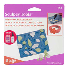 Lavender Sculpey Bakeable Silicone Mold, Flowers Resin Moulds