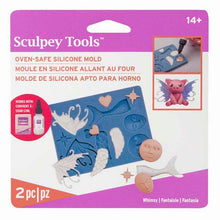 Lavender Sculpey Bakeable Silicone Mold, Whimsy Resin Moulds