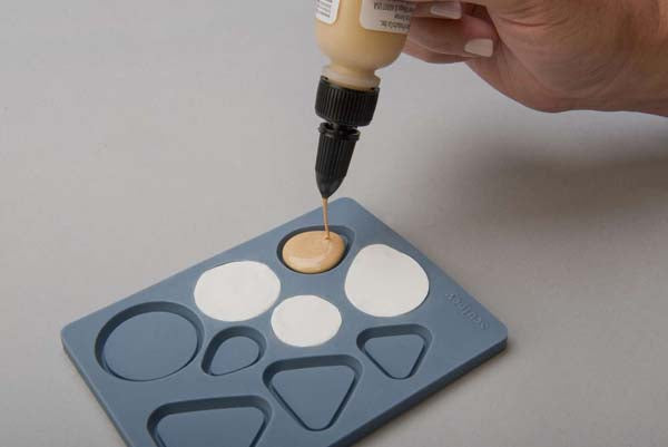 Gray Sculpey Flexible Push Mould Bezel Shape Resin Moulds
