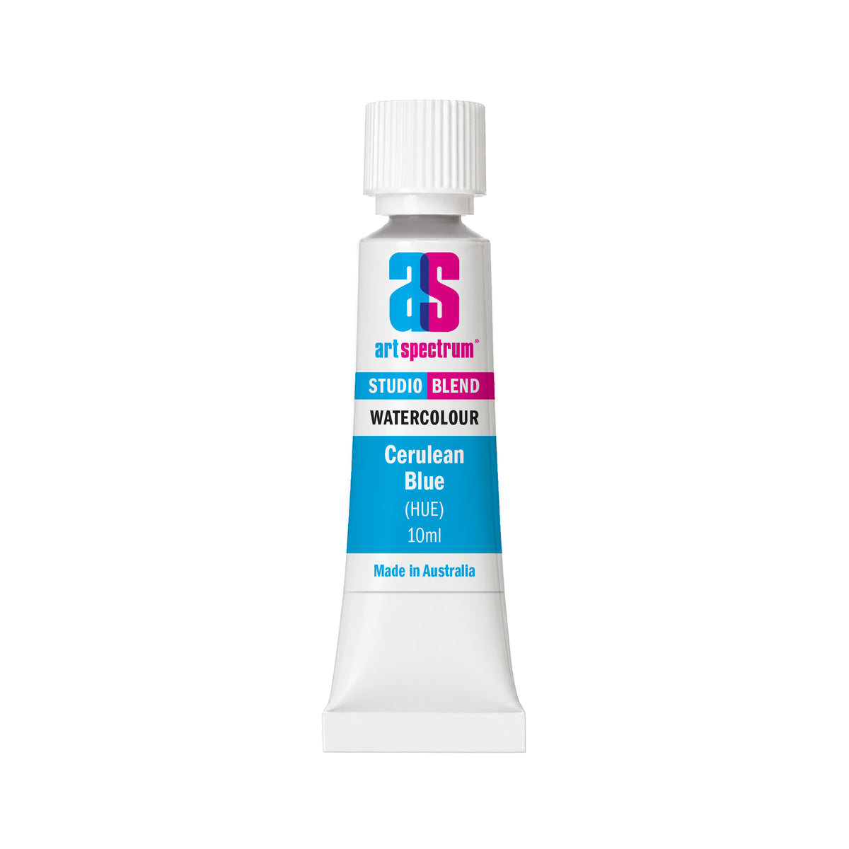White Smoke AS Studio Blend Watercolour, 10ml, Cerulean Blue Hue Watercolour Paint