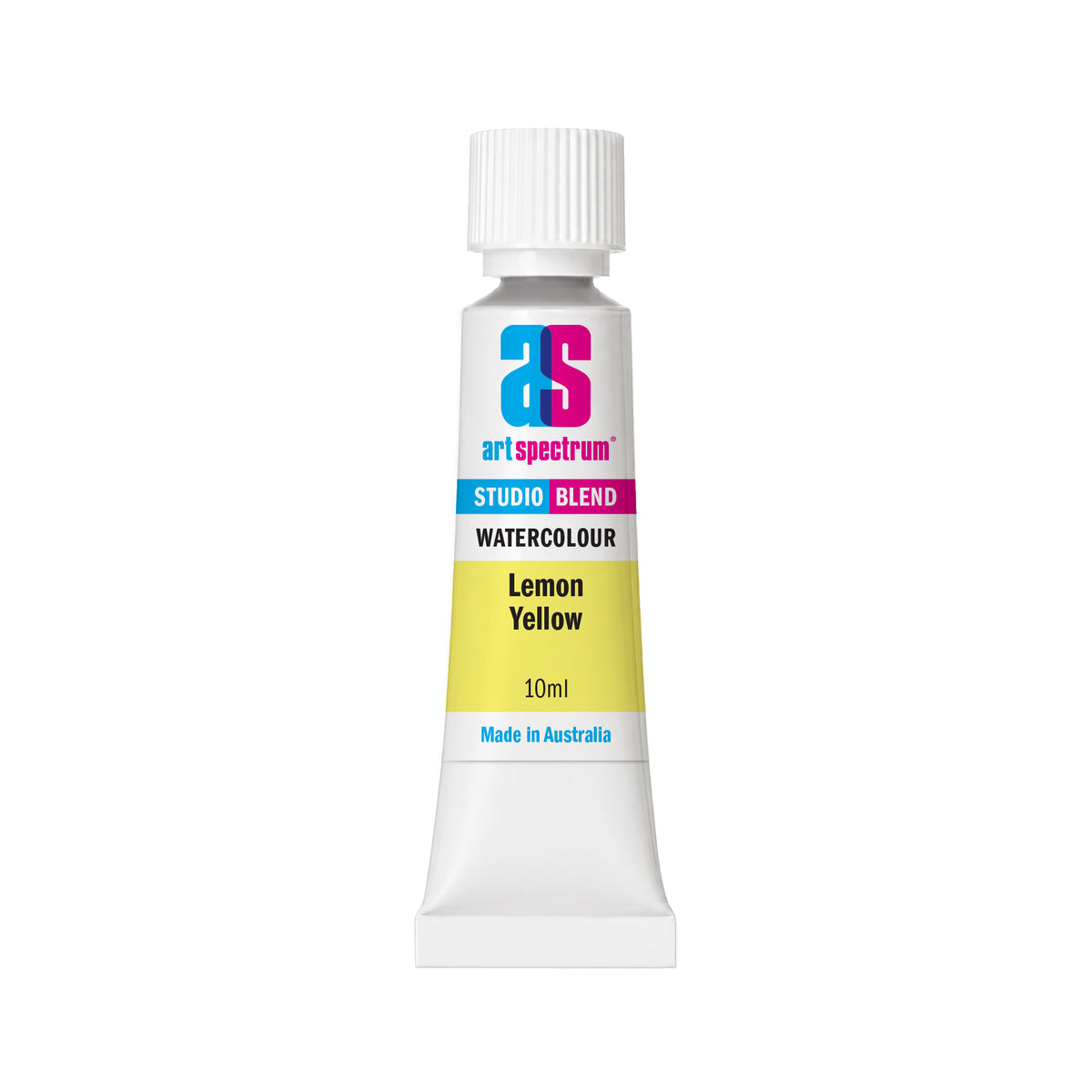 White Smoke AS Studio Blend Watercolour, 10ml, Lemon Yellow Watercolour Paint