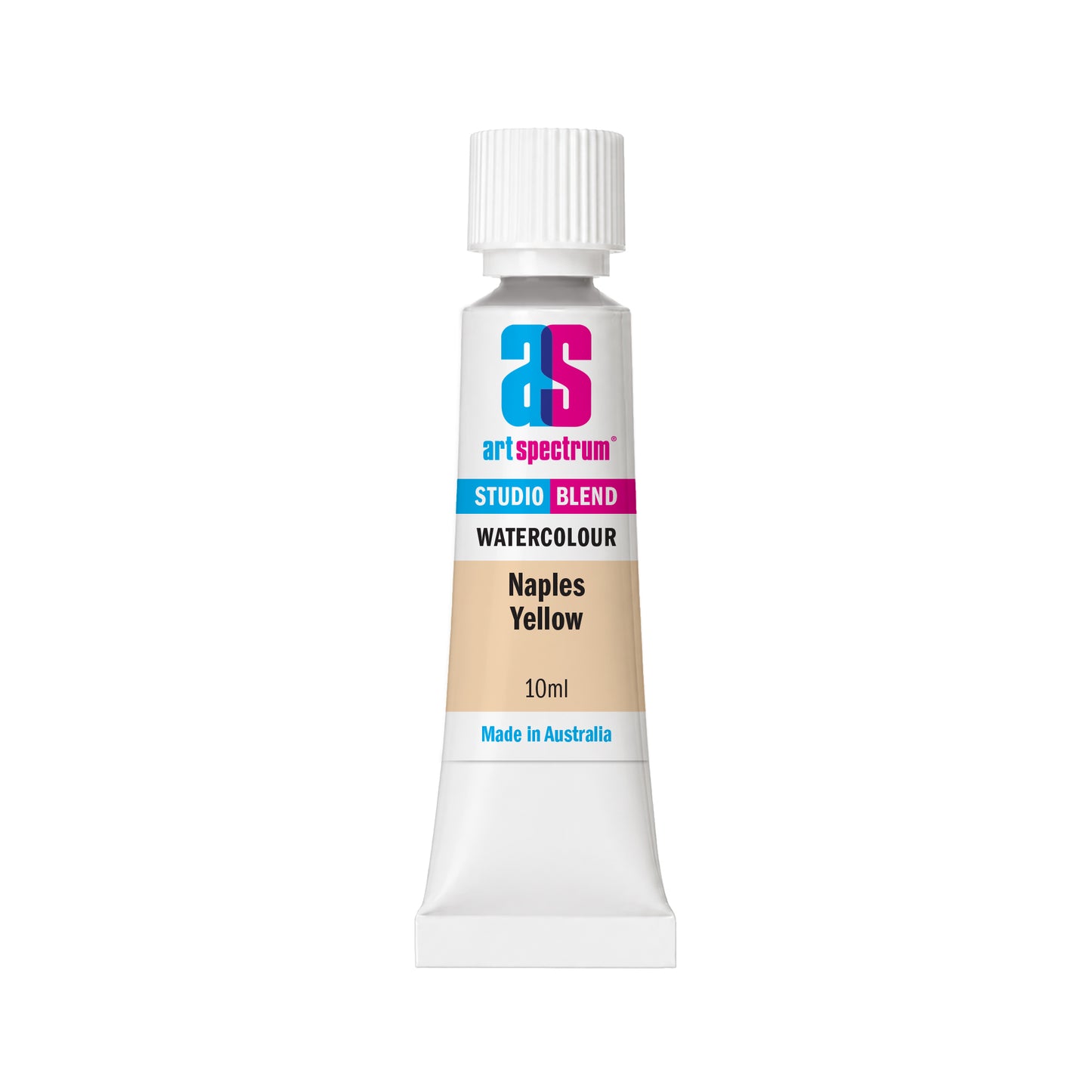 White Smoke AS Studio Blend Watercolour, 10ml, Naples Yellow Watercolour Paint