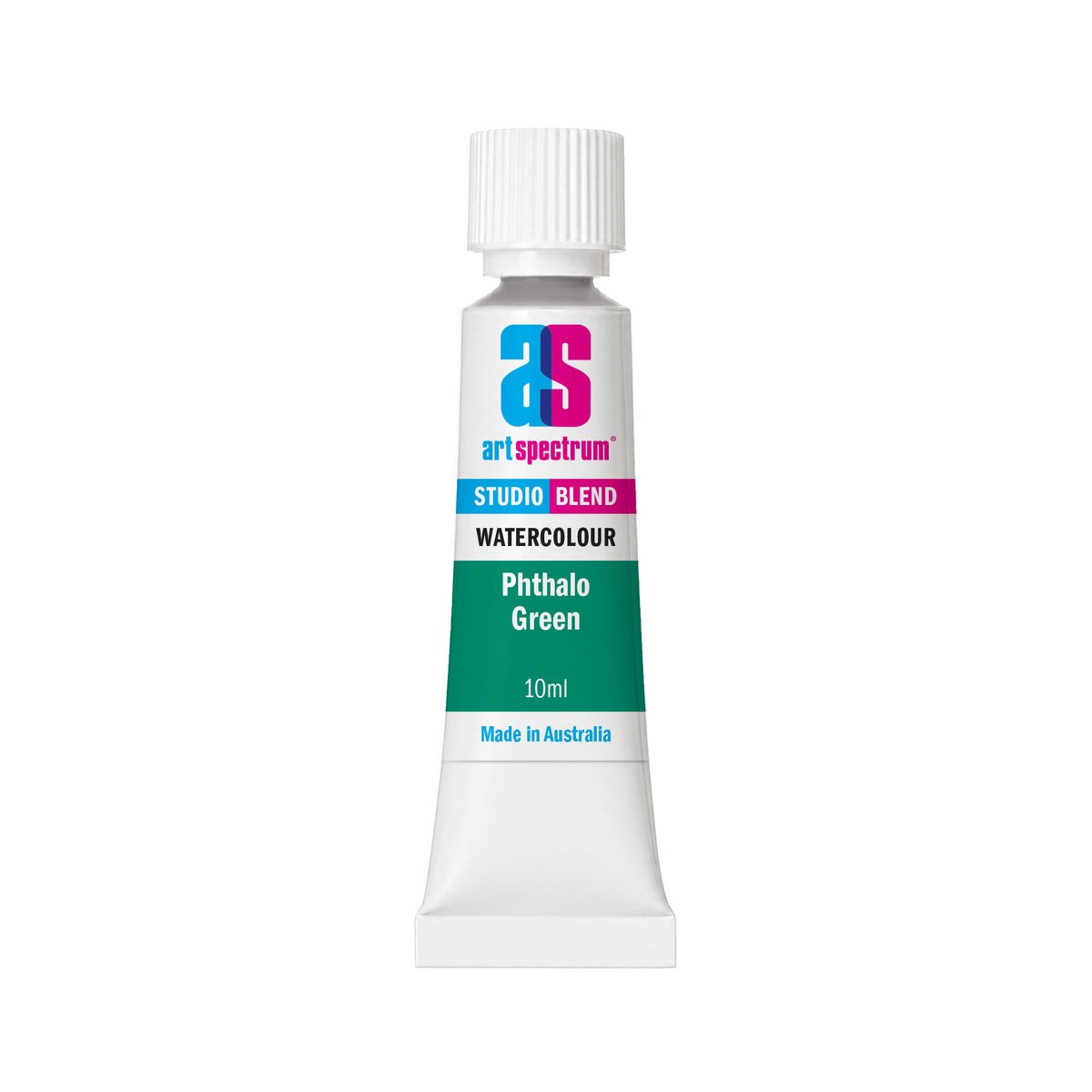 White Smoke AS Studio Blend Watercolour, 10ml, Phthalo Green Watercolour Paint