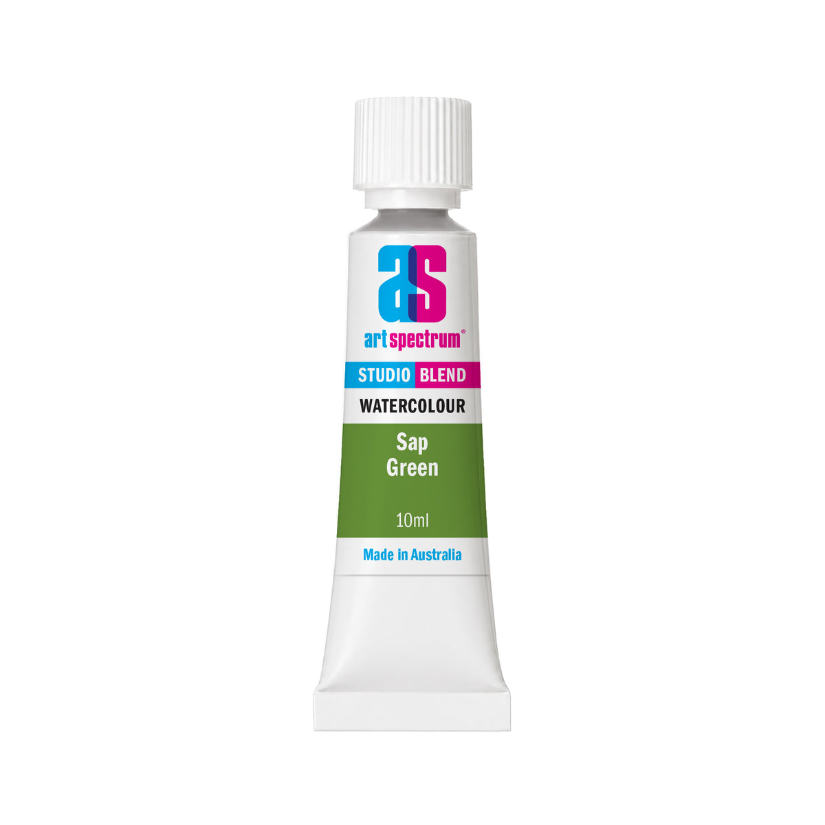 White Smoke AS Studio Blend Watercolour, 10ml, Sap Green Watercolour Paint
