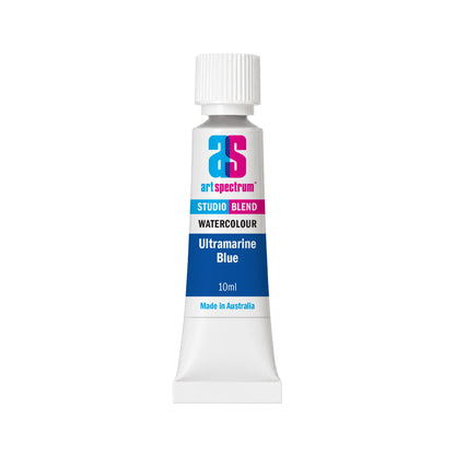 White Smoke AS Studio Blend Watercolour, 10ml, Ultramarine Blue Watercolour Paint