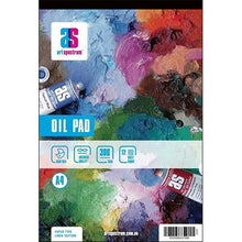 Black Art Spectrum Oil Pad, A4 300gsm 12 sheet pads Drawing Pads