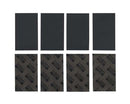 Dark Slate Gray Sculpey Wet & Dry Sandpaper Variety Pack, 8Pcs Modelling Tools & Accessories