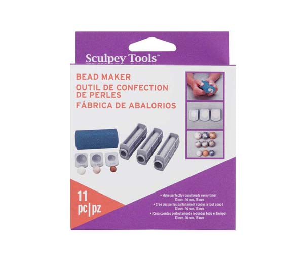 Lavender Sculpey Bead Maker, 11Pcs Modelling Tools & Accessories