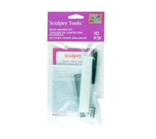 Lavender Sculpey Bead Making Starter Kit, 10Pcs Modelling Kits