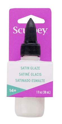 Lavender Sculpey Satin Glaze, 30ml Glazes & Softeners