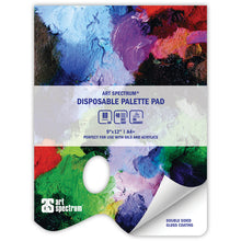 Gray Art Spectrum Disposable Palette Pad, 9X12", 40 Sheets Painting Accessories