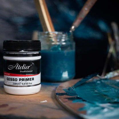 Black Atelier Gesso 250ml Mediums