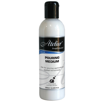 White Smoke Atelier Pouring Medium 250mL Mediums
