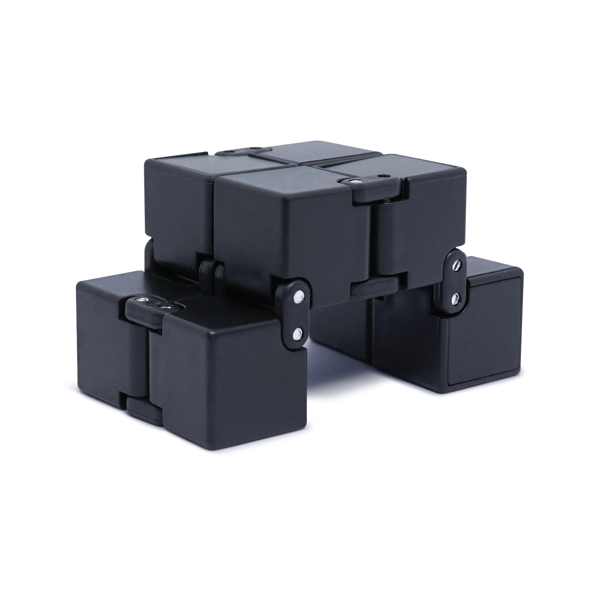 Black Trend Hub 85g Infinity Cube Black Fidget Toys