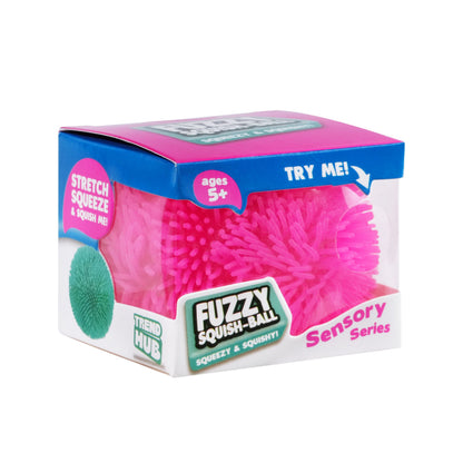 White Smoke Trend Hub Fuzzy Squish-Ball assorted Squishy & Squeeze