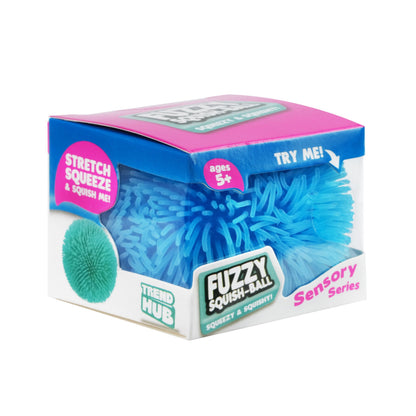 White Smoke Trend Hub Fuzzy Squish-Ball assorted Squishy & Squeeze
