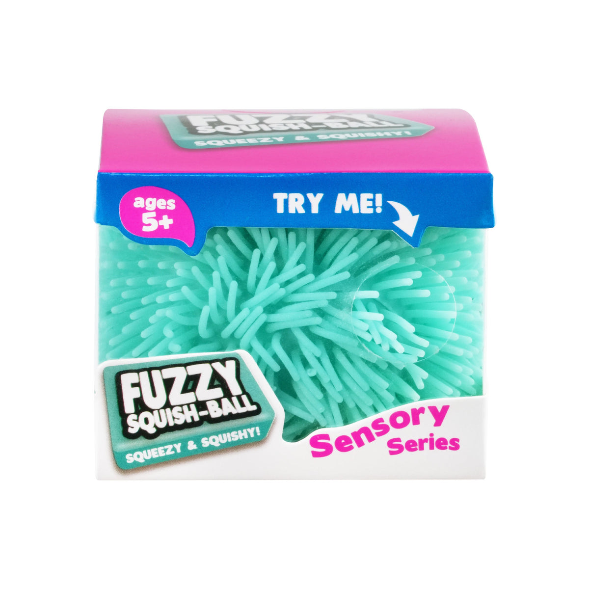 White Smoke Trend Hub Fuzzy Squish-Ball assorted Squishy & Squeeze