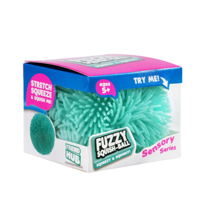 White Smoke Trend Hub Fuzzy Squish-Ball assorted Squishy & Squeeze