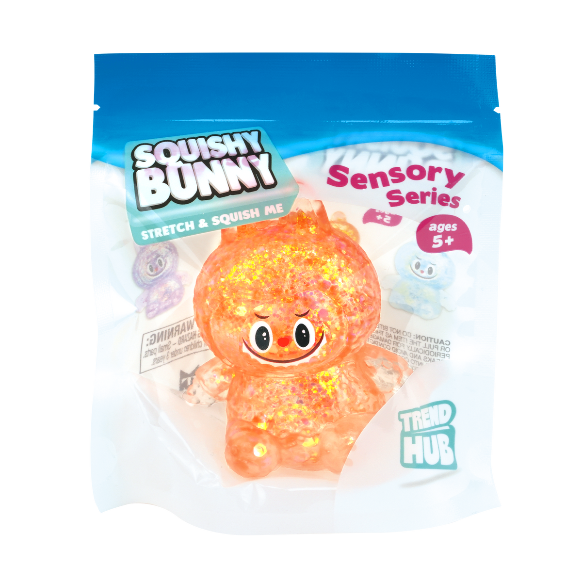 White Smoke Trend Hub Squishy Bunny assorted Squishy & Squeeze
