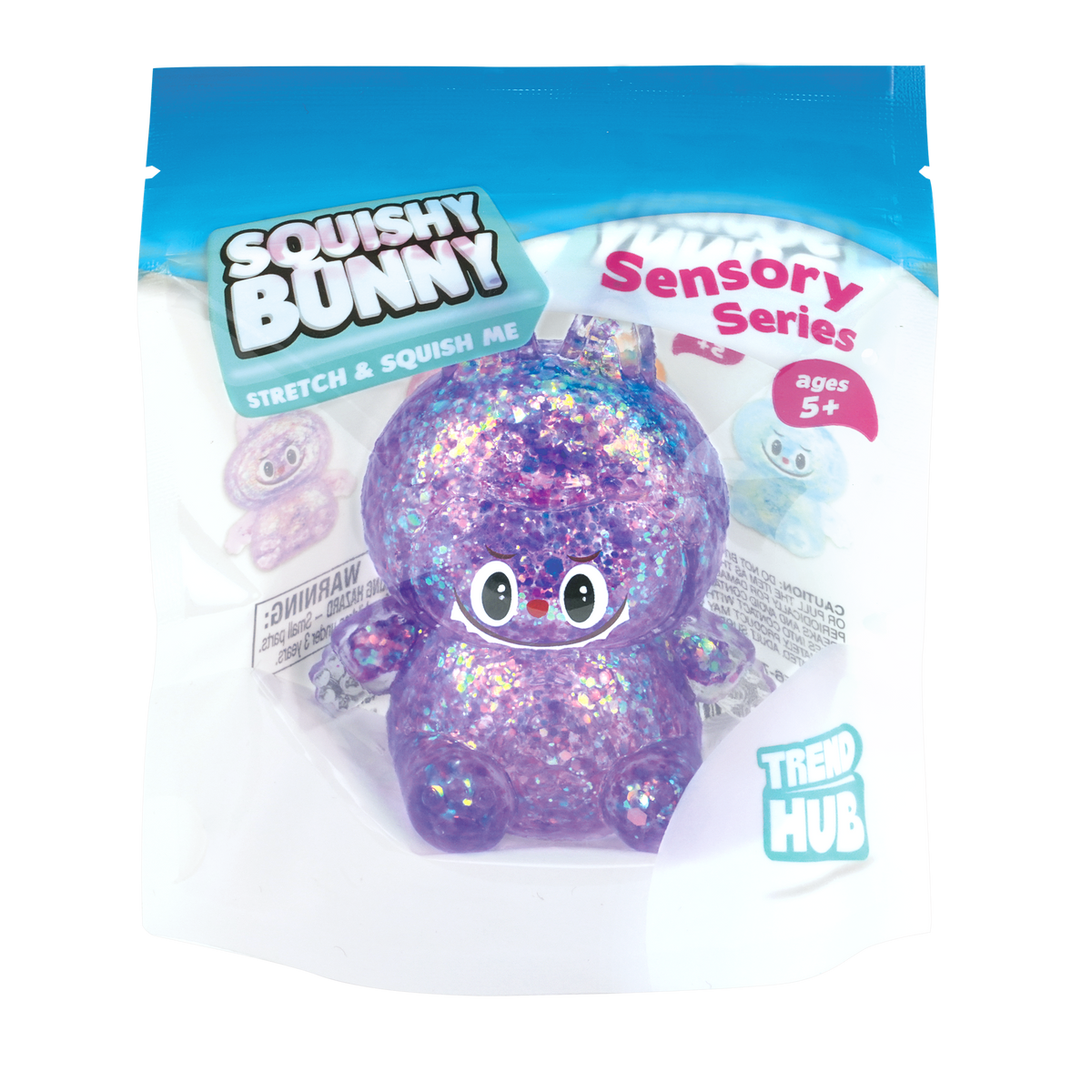 White Smoke Trend Hub Squishy Bunny assorted Squishy & Squeeze