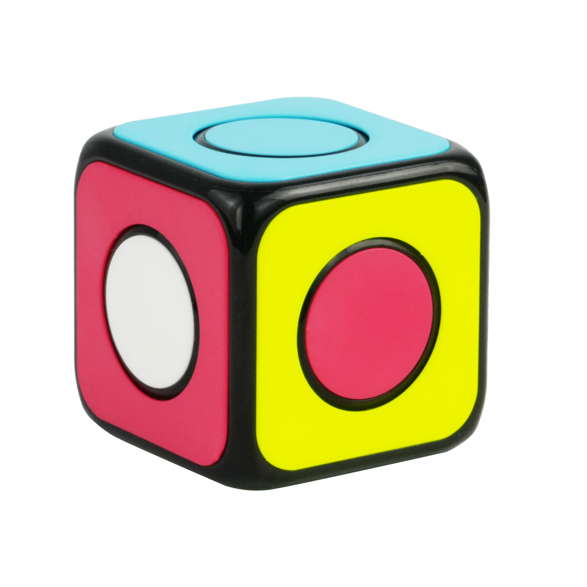 Yellow Trend Hub Movement Cube Fidget Toys