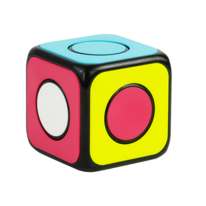 Yellow Trend Hub Movement Cube Fidget Toys