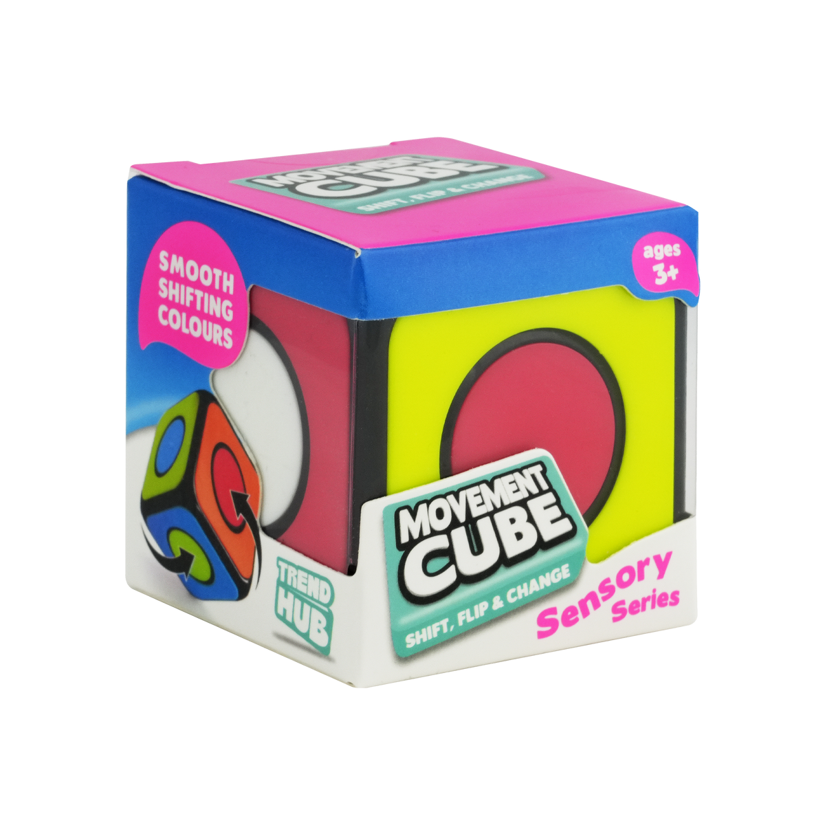 Black Trend Hub Movement Cube Fidget Toys