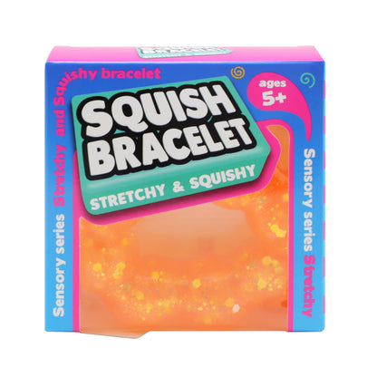 Sandy Brown Trend Hub Squish Bracelet assorted Fidget Toys