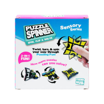 White Smoke Trend Hub Puzzle Fidget Spinner Fidget Toys