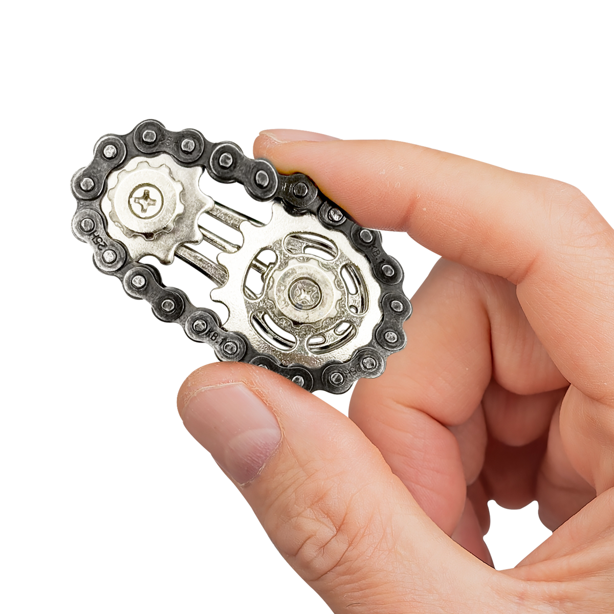 Black Trend Hub Metal Fidget Chain Fidget Toys