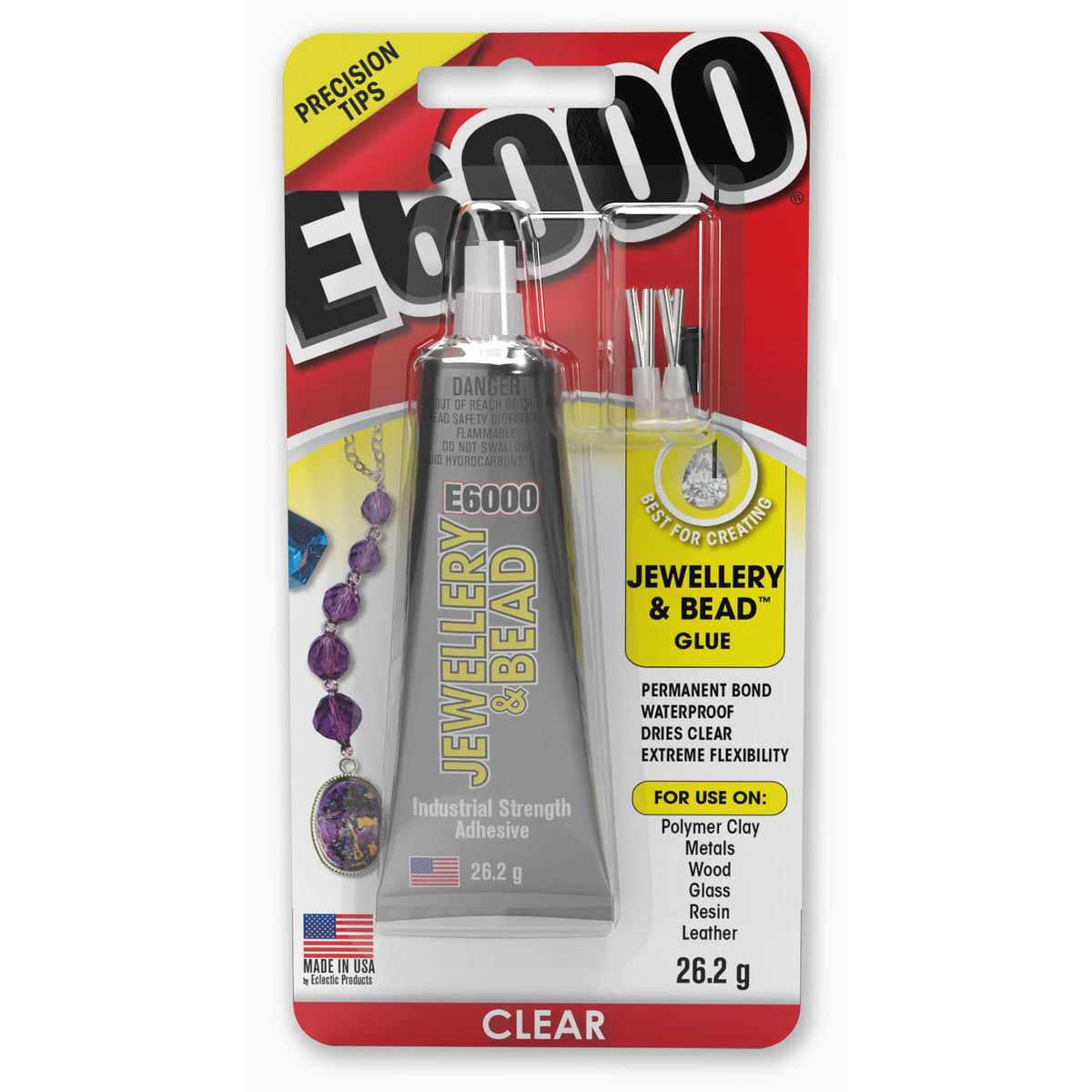 E6000 Jewellery & Bead Adhesive, 26.2g