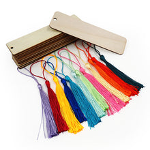 White Smoke Wood Bookmark Kit 12Pc Kids Craft Basics