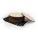 Wood Coasters Kit 12Pc