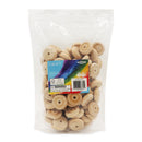 Lavender Wood Wheels 3cm 100Pc Kids Craft Basics