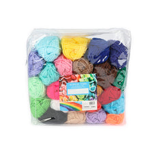 White Smoke Yarn 20G Acrylic Multi 24Pc Craft Basics