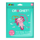 Turquoise Avenir Crochet Keychain Love Axolotl Kids Activities