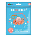 Medium Turquoise Avenir Crochet Keychain Dancing Octopus Kids Activities
